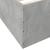 Cadru de pat, gri beton, 150x200 cm, lemn prelucrat GartenMobel Dekor