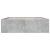 Cadru de pat, gri beton, 150x200 cm, lemn prelucrat GartenMobel Dekor