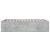 Cadru de pat, gri beton, 120x200 cm, lemn prelucrat GartenMobel Dekor