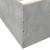 Cadru de pat, gri beton, 120x200 cm, lemn prelucrat GartenMobel Dekor