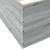 Cadru de pat, gri sonoma, 140x190 cm, lemn prelucrat GartenMobel Dekor