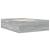 Cadru de pat, gri sonoma, 140x190 cm, lemn prelucrat GartenMobel Dekor