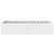 Cadru de pat, alb ,135x190 cm, lemn prelucrat GartenMobel Dekor