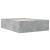 Cadru de pat, gri beton, 135x190 cm, lemn prelucrat GartenMobel Dekor