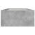 Cadru de pat, gri beton, 100x200 cm, lemn prelucrat GartenMobel Dekor