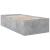 Cadru de pat, gri beton, 100x200 cm, lemn prelucrat GartenMobel Dekor