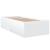 Cadru de pat, alb, 75x190 cm, lemn prelucrat GartenMobel Dekor
