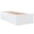 Cadru de pat, alb, 75x190 cm, lemn prelucrat GartenMobel Dekor