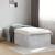 Cadru de pat, gri beton, 75x190 cm, lemn prelucrat GartenMobel Dekor