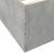 Cadru de pat, gri beton, 75x190 cm, lemn prelucrat GartenMobel Dekor