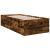 Cadru de pat, stejar fumuriu, 75x190 cm, lemn prelucrat GartenMobel Dekor