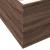 Cadru de pat, stejar maro, 75x190 cm, lemn prelucrat GartenMobel Dekor