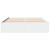 Cadru de pat, alb, 160x200 cm, lemn prelucrat GartenMobel Dekor