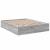 Cadru de pat, gri sonoma, 160x200 cm, lemn prelucrat GartenMobel Dekor