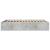 Cadru de pat, gri beton, 150x200 cm, lemn prelucrat GartenMobel Dekor