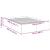 Cadru de pat, gri beton, 150x200 cm, lemn prelucrat GartenMobel Dekor