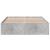 Cadru de pat, gri beton, 140x200 cm, lemn prelucrat GartenMobel Dekor