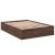 Cadru de pat, stejar maro, 135x190 cm, lemn prelucrat GartenMobel Dekor