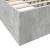 Cadru de pat, gri beton, 100x200 cm, lemn prelucrat GartenMobel Dekor