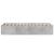 Cadru de pat, gri beton, 100x200 cm, lemn prelucrat GartenMobel Dekor