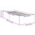 Cadru de pat, gri beton, 100x200 cm, lemn prelucrat GartenMobel Dekor