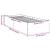 Cadru de pat, alb, 90x200 cm, lemn prelucrat GartenMobel Dekor