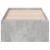 Cadru de pat, gri beton, 90x190 cm, lemn prelucrat GartenMobel Dekor