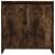 Dulap de baie, stejar fumuriu, 60x33x61 cm, lemn prelucrat GartenMobel Dekor