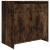 Dulap de baie, stejar fumuriu, 60x33x61 cm, lemn prelucrat GartenMobel Dekor