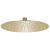 Cap de duș rotund tip ploaie, auriu, 25 cm, oțel inoxidabil GartenMobel Dekor