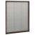Plasă insecte plisse pentru ferestre, maro, 60x80 cm, aluminiu GartenMobel Dekor