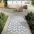 Covor de exterior, gri, 80x150 cm, PP GartenMobel Dekor