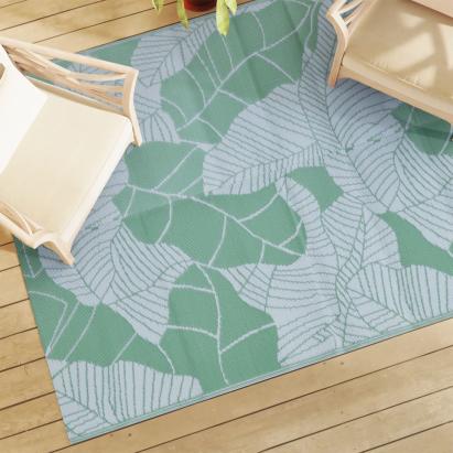 Covor de exterior, verde, 190x290 cm, PP GartenMobel Dekor