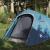 Cort de camping pentru 3 persoane, albastru, impermeabil GartenMobel Dekor
