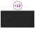 Panouri perete 12 buc. negru 30x15 cm piele ecologică 0,54 m² GartenMobel Dekor