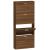 Pantofar, stejar maro, 59x17x150 cm, lemn compozit GartenMobel Dekor