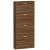 Pantofar, stejar maro, 59x17x150 cm, lemn compozit GartenMobel Dekor