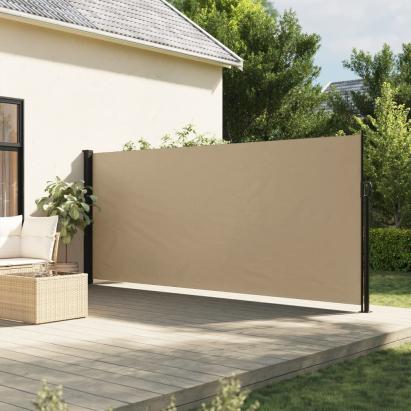 Copertina laterală retractabilă, bej, 160x500 cm GartenMobel Dekor