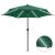 Umbrelă de soare, LED-uri și stâlp aluminiu, verde, 300 cm GartenMobel Dekor