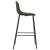 Set mobilier de bar, 5 piese, gri închis, material textil GartenMobel Dekor