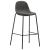 Set mobilier de bar, 5 piese, gri închis, material textil GartenMobel Dekor