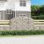 Coș gabion arcuit 200x30x120/140 cm fier galvanizat GartenMobel Dekor