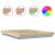 Cadru de pat cu LED stejar sonoma 150x200 cm lemn prelucrat GartenMobel Dekor