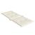 Perne scaun spătar înalt, 4 buc. melanj crem 120x50x4 cm textil GartenMobel Dekor
