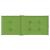 Perne scaun spătar înalt 4 buc. melanj verde 120x50x4 cm textil GartenMobel Dekor
