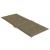 Perne scaun spătar înalt 2buc melanj gri taupe120x50x4cm textil GartenMobel Dekor