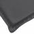 Perne scaun spătar mic 2 buc. melanj antracit 100x50x4cm textil GartenMobel Dekor