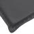 Perne scaun spătar mic 4 buc. melanj antracit 100x50x4cm textil GartenMobel Dekor