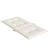 Perne scaun cu spătar scund 4buc. melanj crem 100x50x4cm textil GartenMobel Dekor