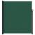 Copertina laterală retractabilă, verde închis, 220x500 cm GartenMobel Dekor